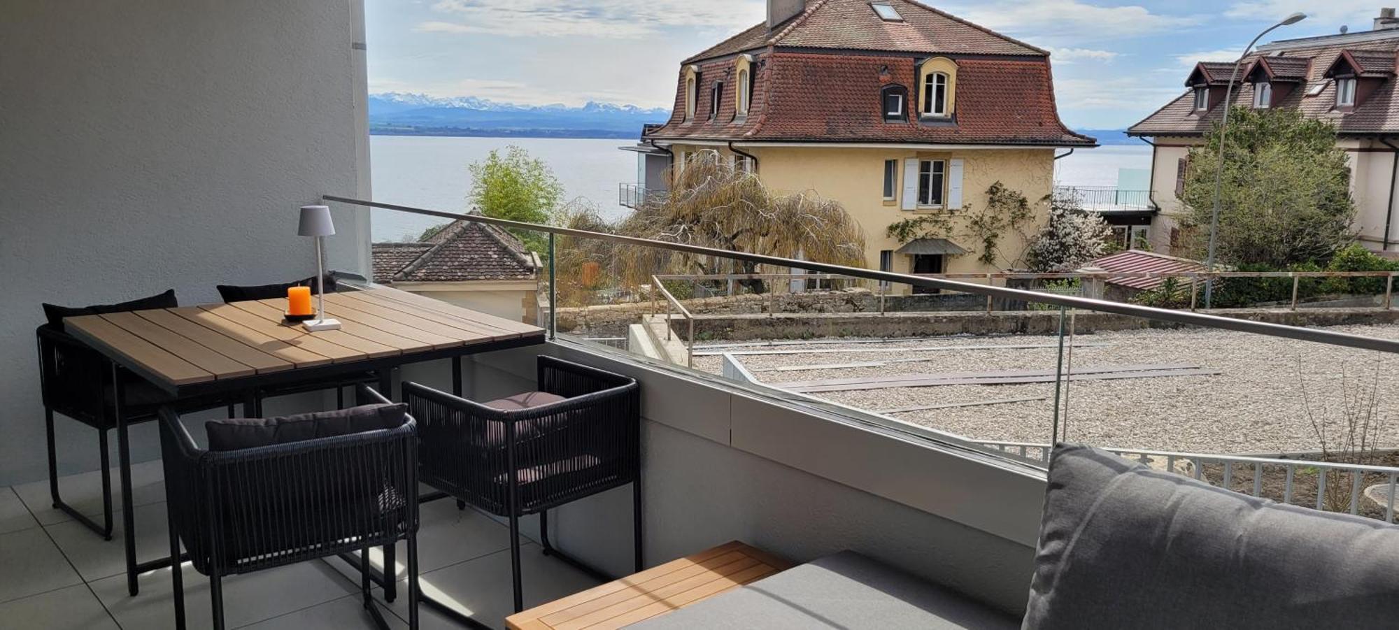 Studio Avant-Scene Aparthotel Neuchâtel Eksteriør bilde